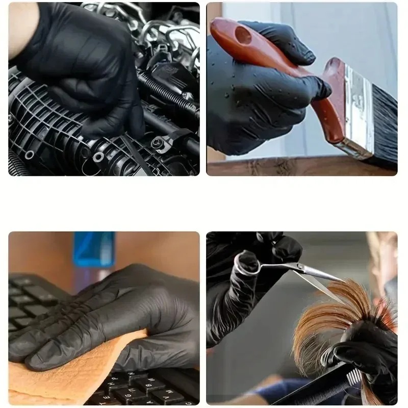 Tek Kullanımlık Siyah Eldivenl - Latex Disposable Glove incelemesi ve fiyatı