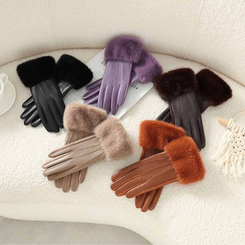 Yumuşak Suni Kürk Detaylı Manş - Leather Driving Glove incelemesi ve fiyatı